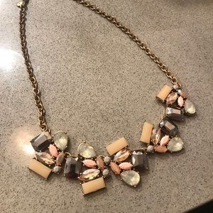 Pink accent necklace